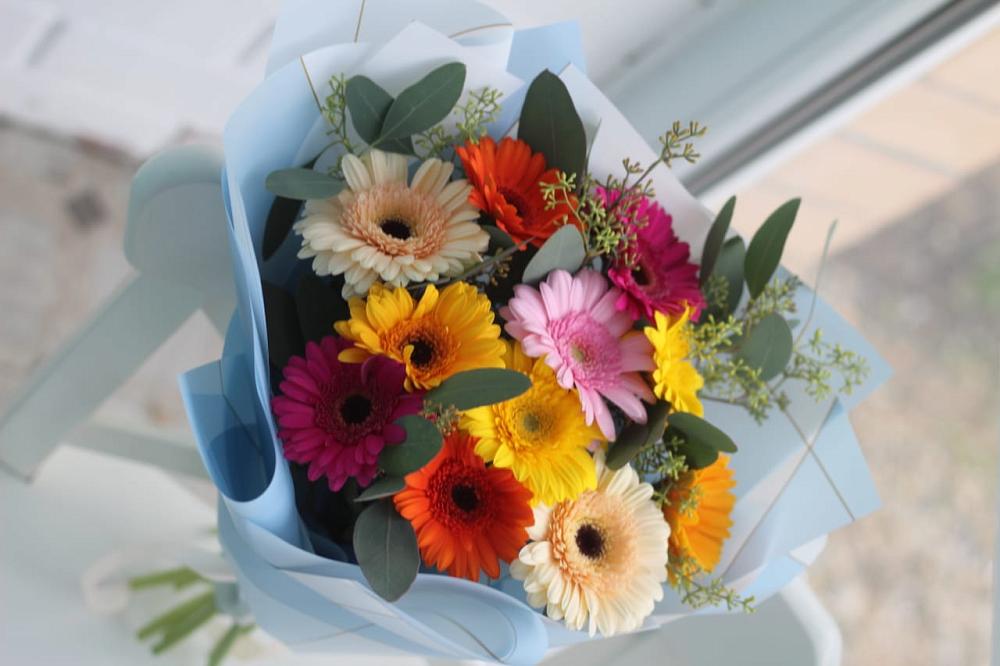 Букет цветов из: Герберы в Микуни