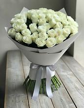 Букет 35 Белых роз #REPLACE_PRED# Микуни