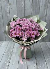 Букет цветов из:  Хризантемы #REPLACE_PRED# Микуни