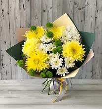 Букет цветов из:  Хризантемы в Микуни