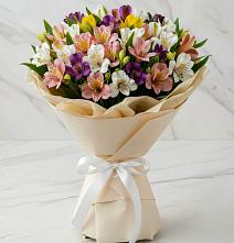 Букет цветов из:  Альстромерии #REPLACE_PRED# Микуни