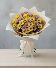 Букет цветов из:  Хризантемы в Микуни